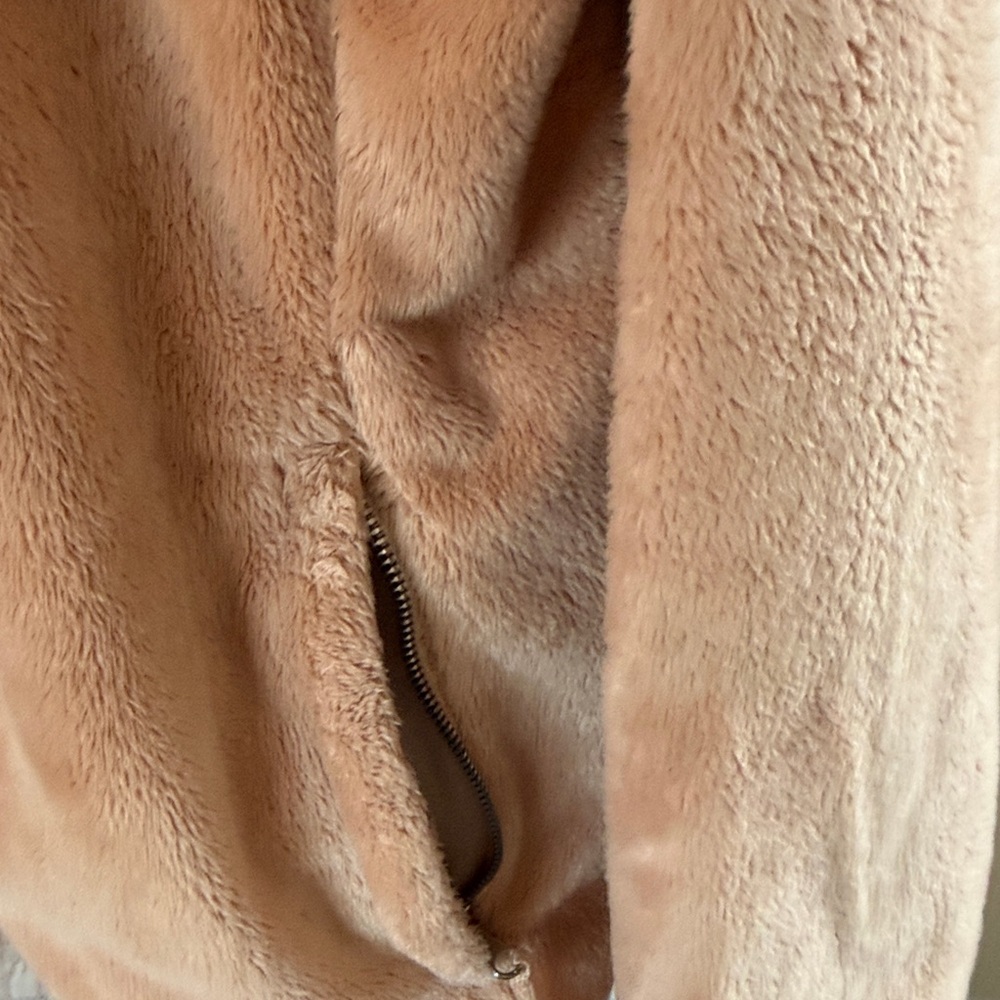 The North Face Osito Full-Zip High-Pile Fleece Jacket Rose Pink XL - Picture 5 of 7